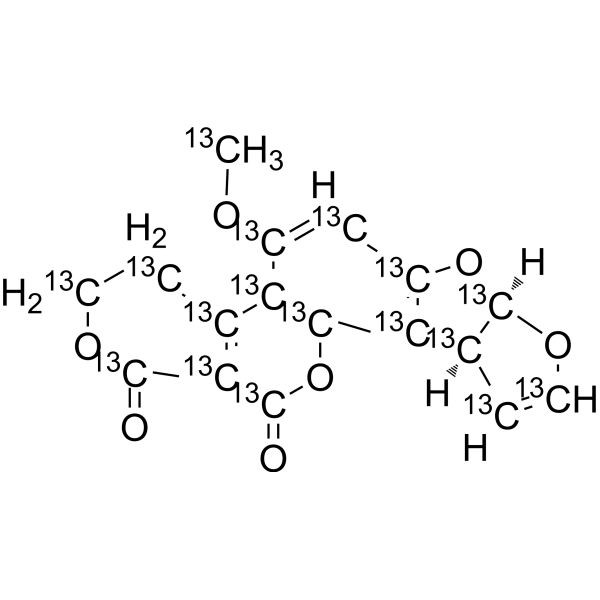 (3S,7R)-11-(113C)Methoxy-6,8,16,20-tetraoxapentacyclo[10.8.0.02,9.03,7.013,18]icosa-1,4,9,11,13(18)-